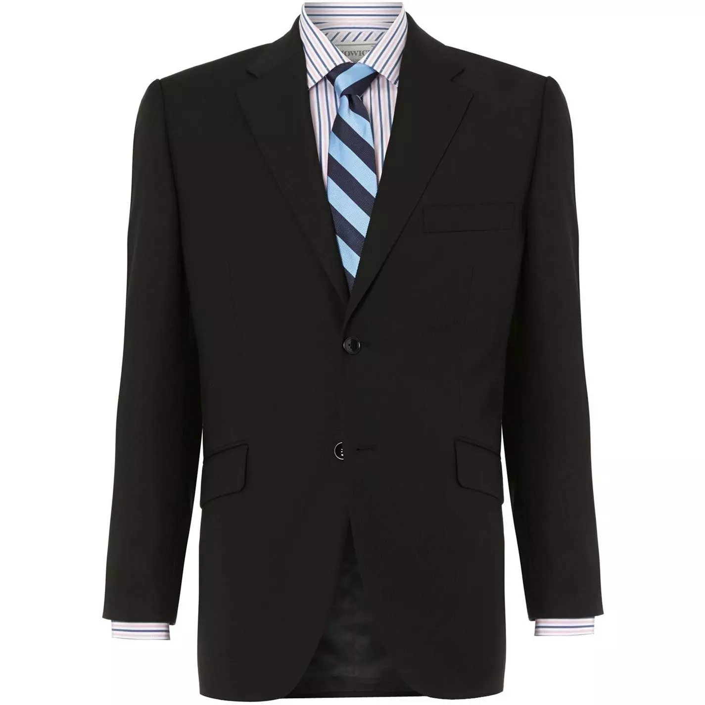 Howick Tailored Howard Fine Herringbone Suit Jacket