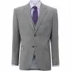 Howick Tailored Rock Melange Twill Notch Suit Jacket