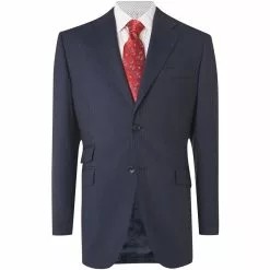 Howick Tailored Branson Fine Stripe Suit Jacket