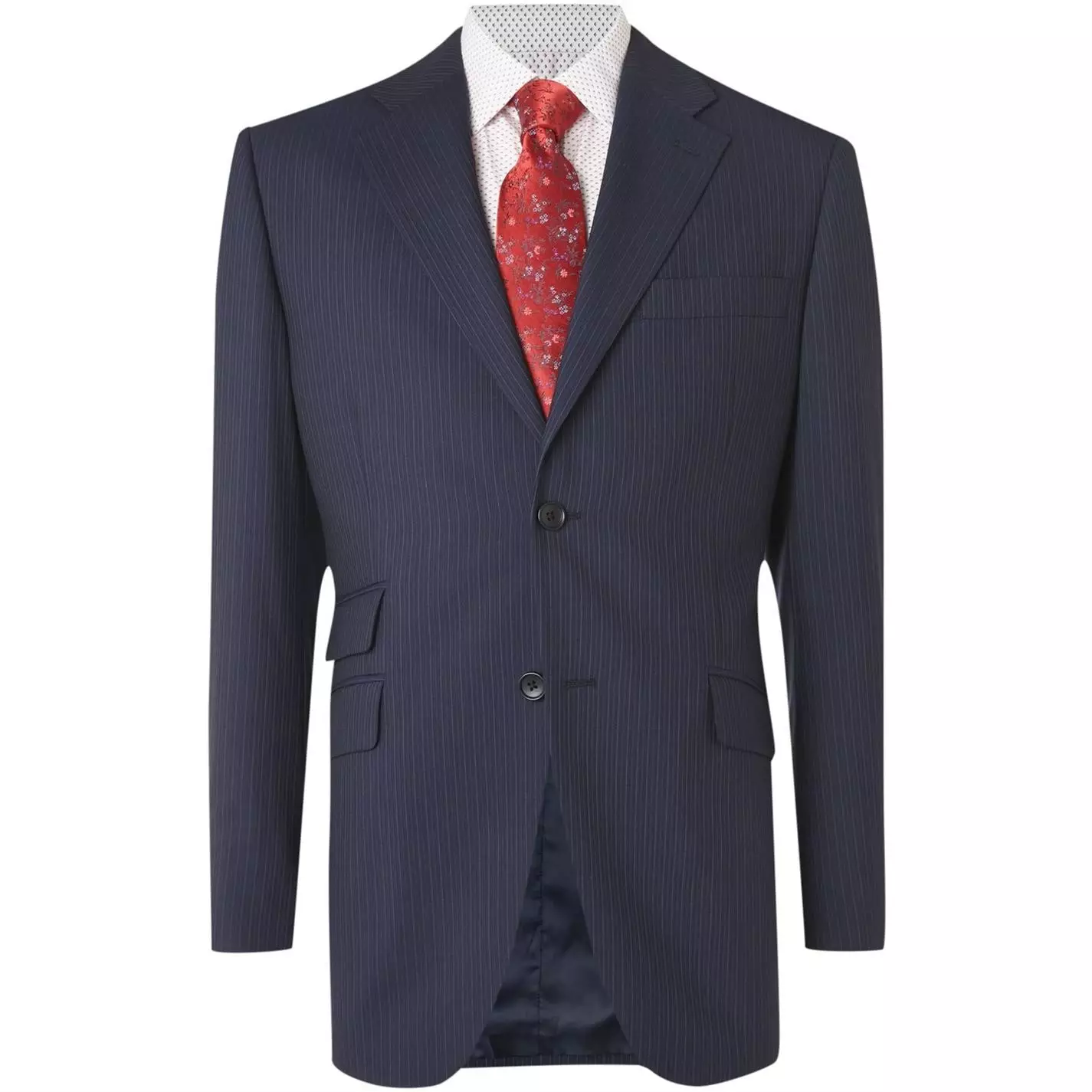 Howick Tailored Branson Fine Stripe Suit Jacket