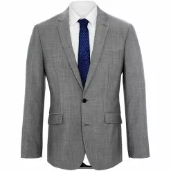 Kenneth Cole Kennedy Grey Mohair Jacket
