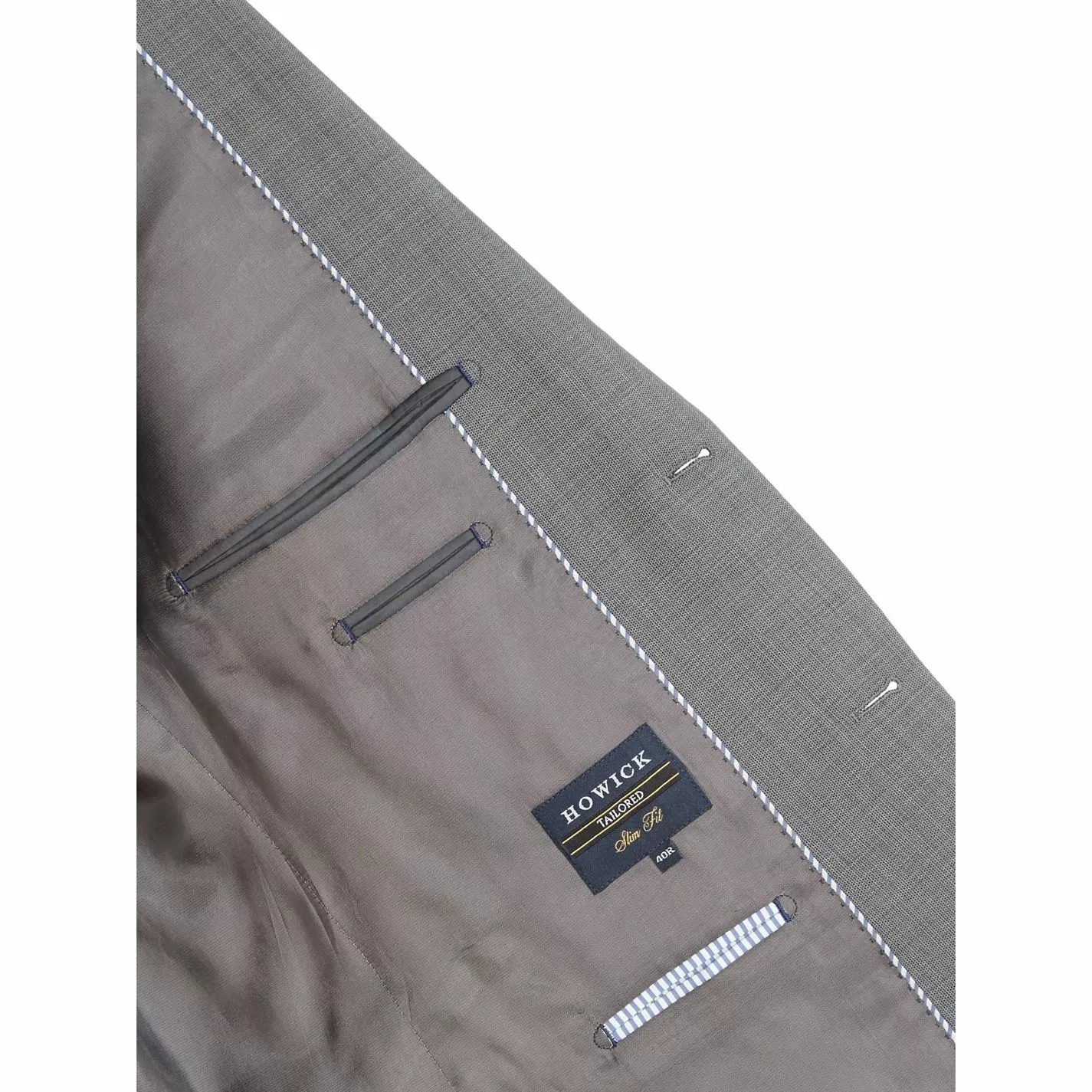 Howick Tailored Ellsworth Slim Fit Suit Jacket - Image 4