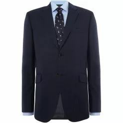 Howick Tailored Oakland Textured Stripe Suit Jacket