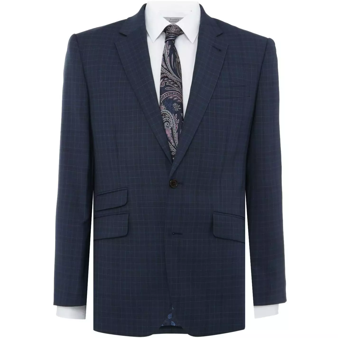 Turner And Sanderson Chilton Checked Suit Jacket