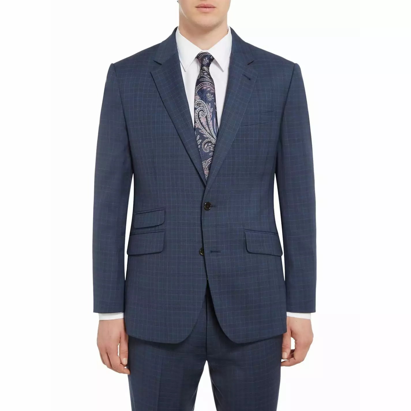 Turner And Sanderson Chilton Checked Suit Jacket - Image 2