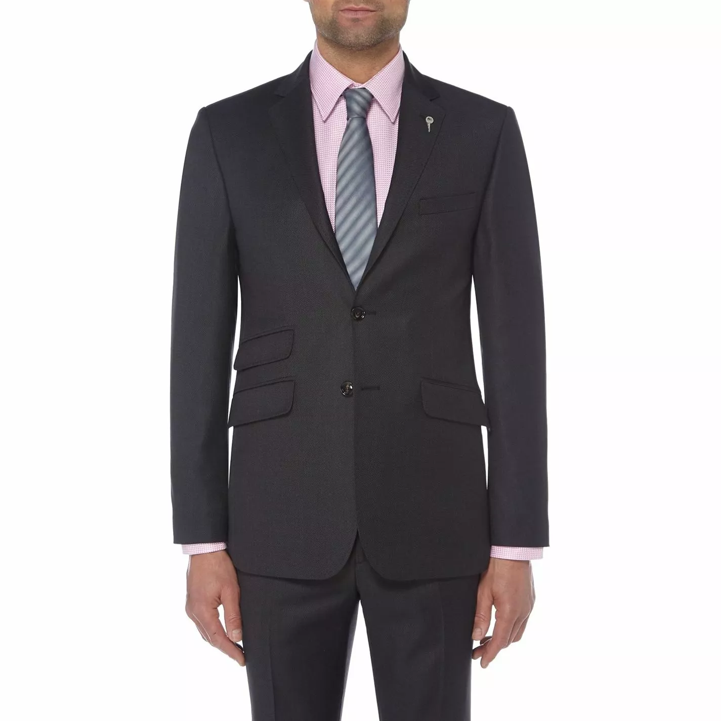 Ted Baker Chalky Birdseye Suit Jacket - Image 2