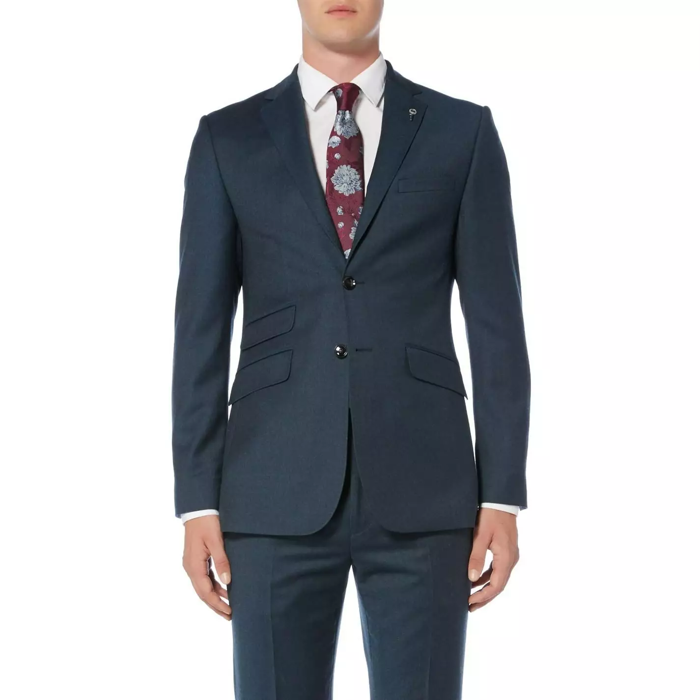 Ted Baker Beriman Flannel Suit Jacket - Image 2
