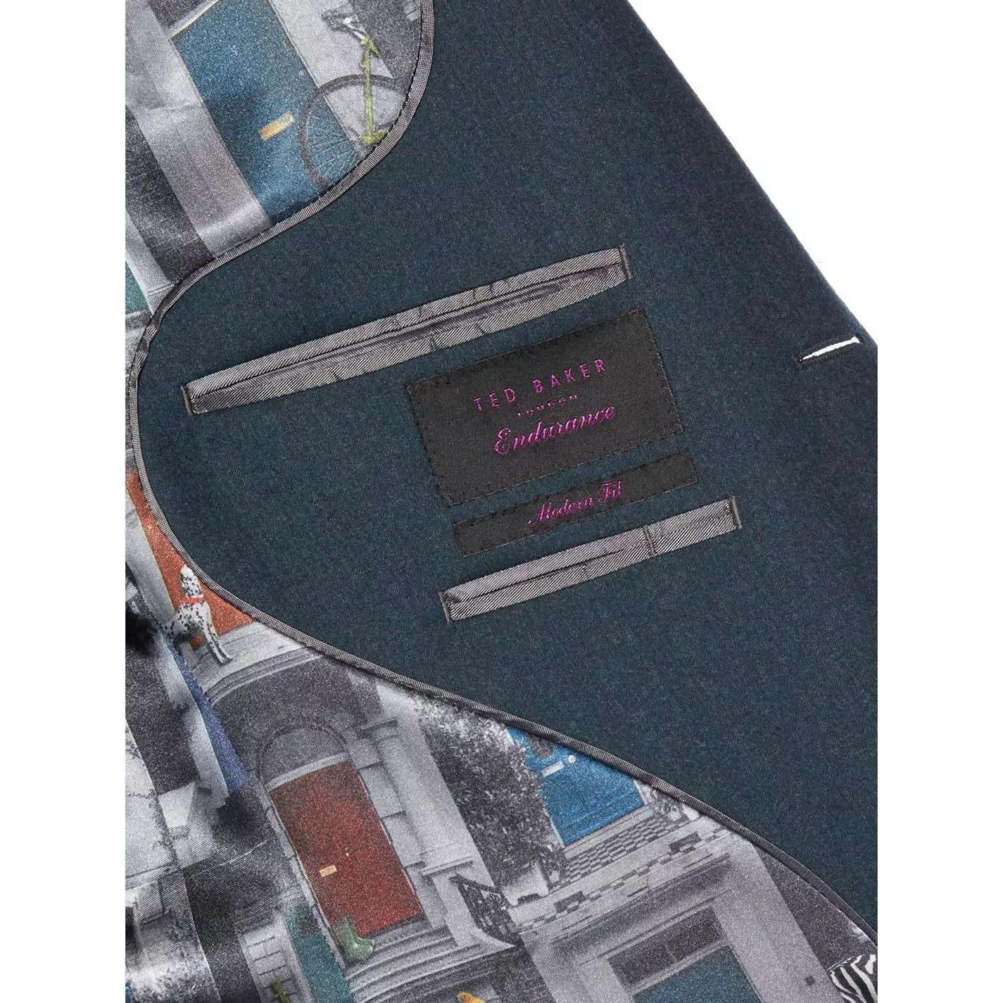 Ted Baker Beriman Flannel Suit Jacket - Image 4