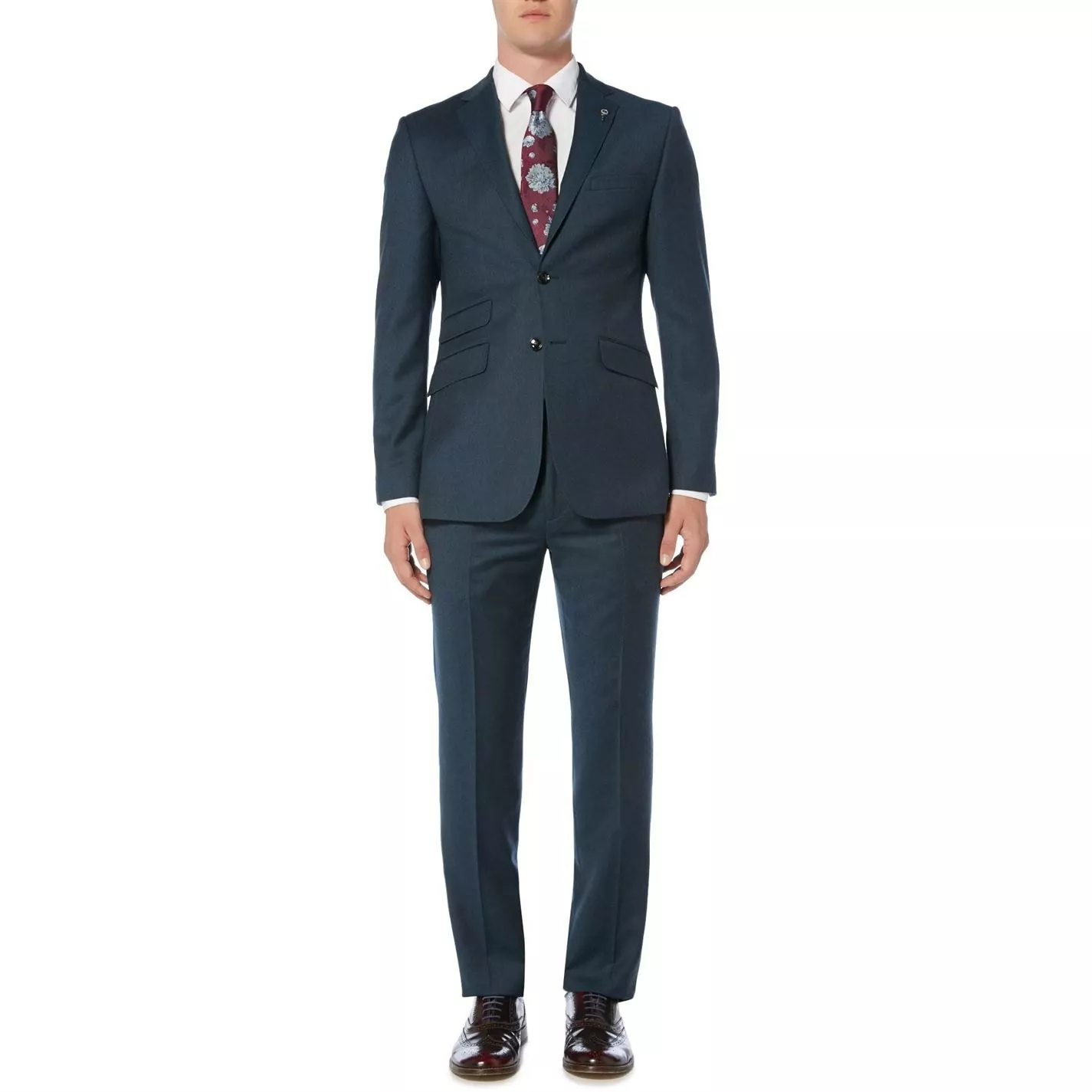 Ted Baker Beriman Flannel Suit Jacket - Image 5