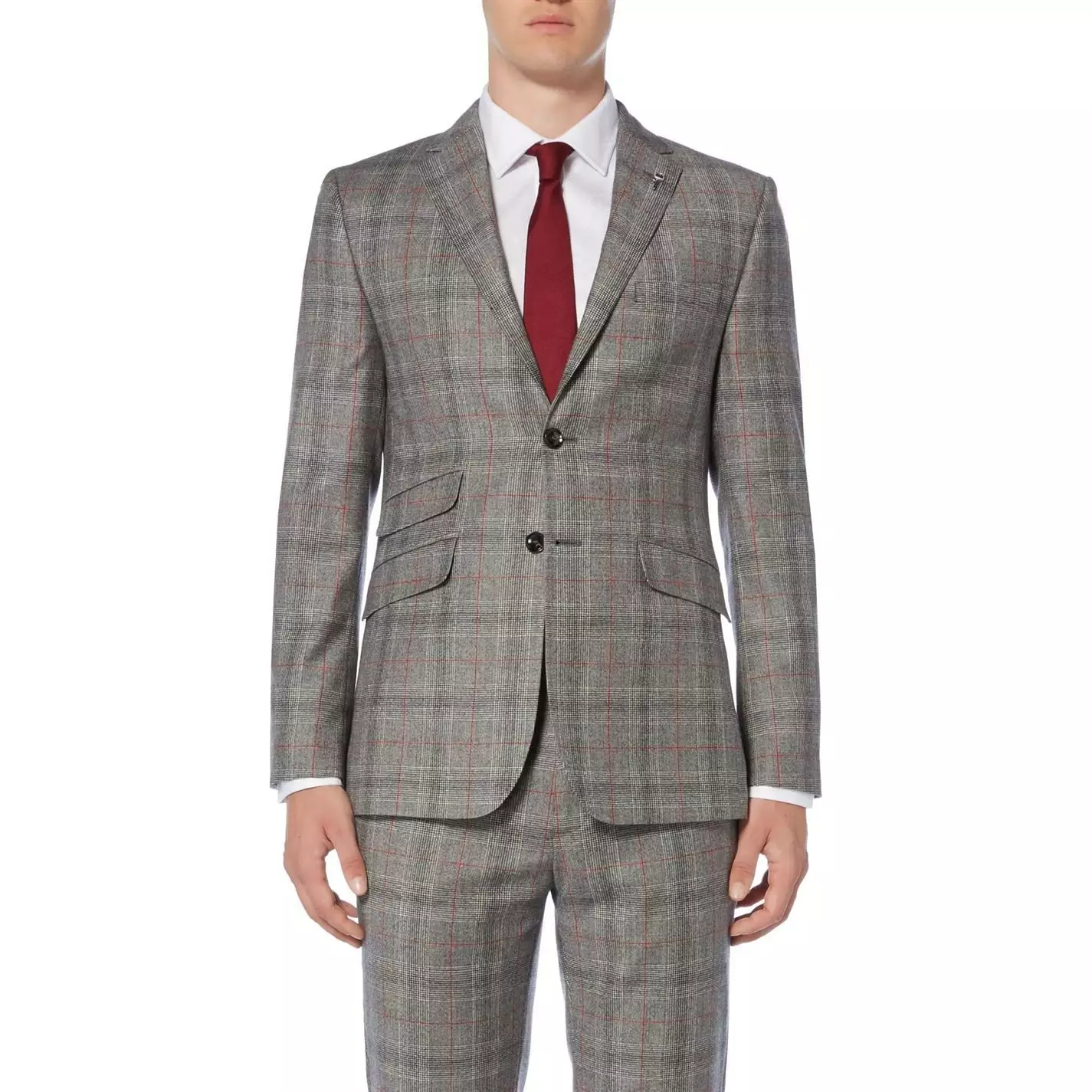 Ted Baker Hemple Prince Of Wales Check Suit Jacket - Image 2