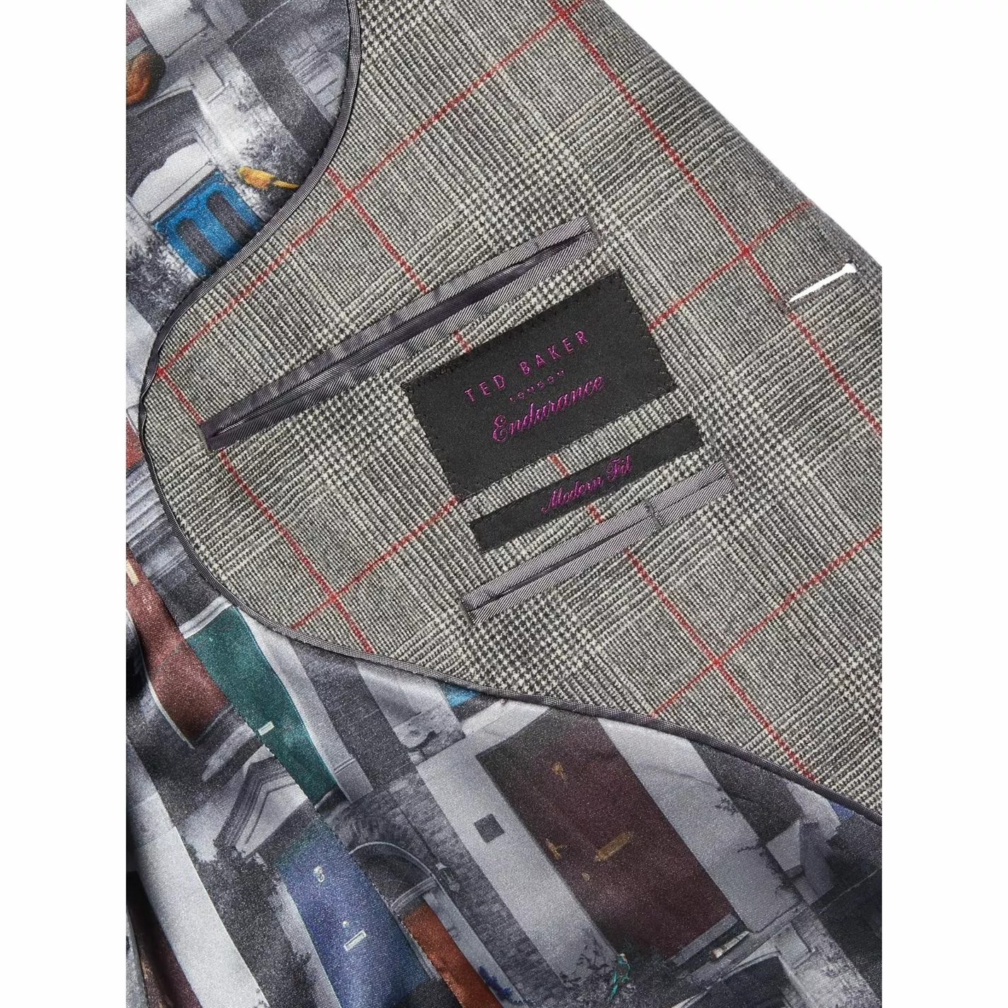 Ted Baker Hemple Prince Of Wales Check Suit Jacket - Image 4