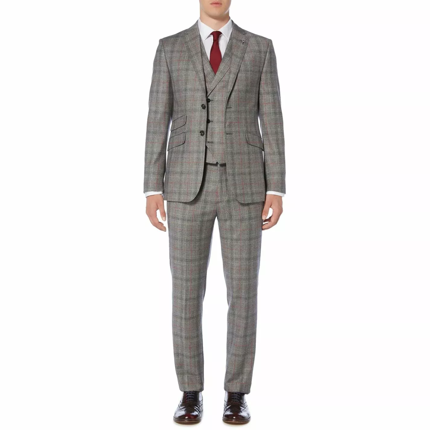 Ted Baker Hemple Prince Of Wales Check Suit Jacket - Image 5