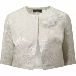 James Lakeland Shimmer Short Jacquard Jacket