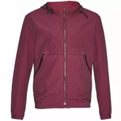 French Connection Garment Dyed Ottoman Track Jacket