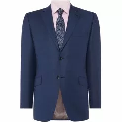 Howick Tailored Borden Notch Lapel Textured Suit Jacket