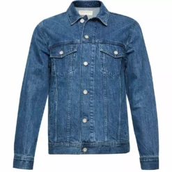 French Connection Bleached Denim Jacket