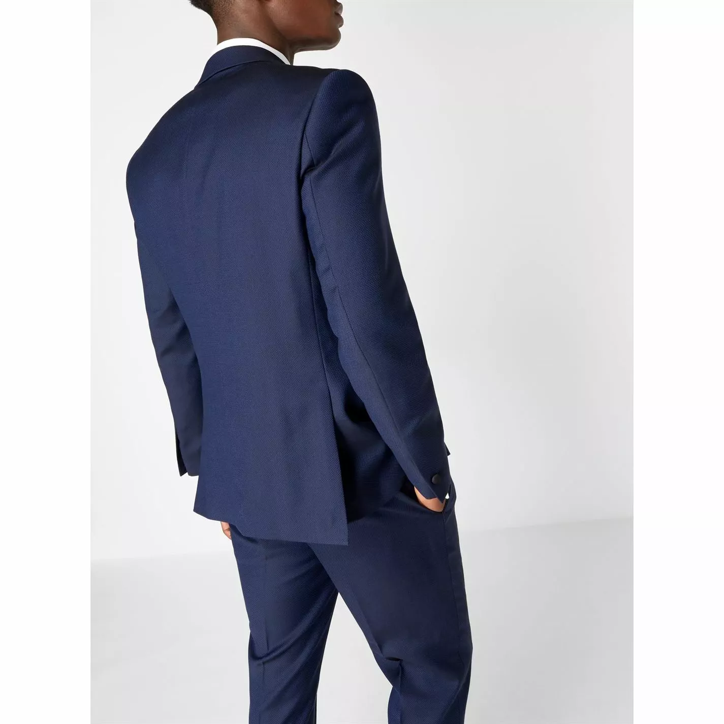 Turner And Sanderson Marshall Tailored Fit Dinner Suit Jacket - Image 3