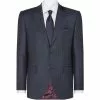 Turner And Sanderson Ashford Tailored Brushed Herringbone Suit Jacket