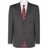 Turner And Sanderson Cornelis Tailored Windowpane Check Suit Jacket