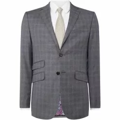 Ted Baker Ariste Slim Fit Sterling Check Suit Jacket