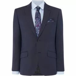 Turner And Sanderson Sanders Slim Fit Twisted Twill Suit Jacket