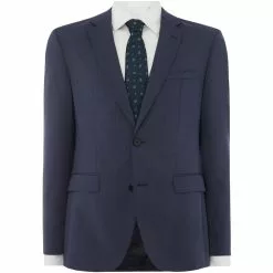 Hugo Jeffrey Regular Fit Stripe Two-Piece Suit Jacket