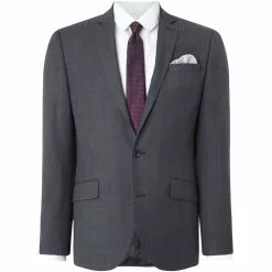 Kenneth Cole Metropolitan Slim Fit Windowpane Suit Jacket