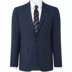 Kenneth Cole Waldorf Slim Fit Micro Grid Check Suit Jacket
