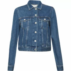 French Connection Micro Western Denim Jacket